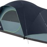 Coleman Skydome XL Family Camping Tent, 8/10/12 Person Dome Tent with 5 Minute Setup, Includes Rainfly, Carry Bag, Storage Pockets, Ventilation, and Weatherproof Liner, Blue Nights