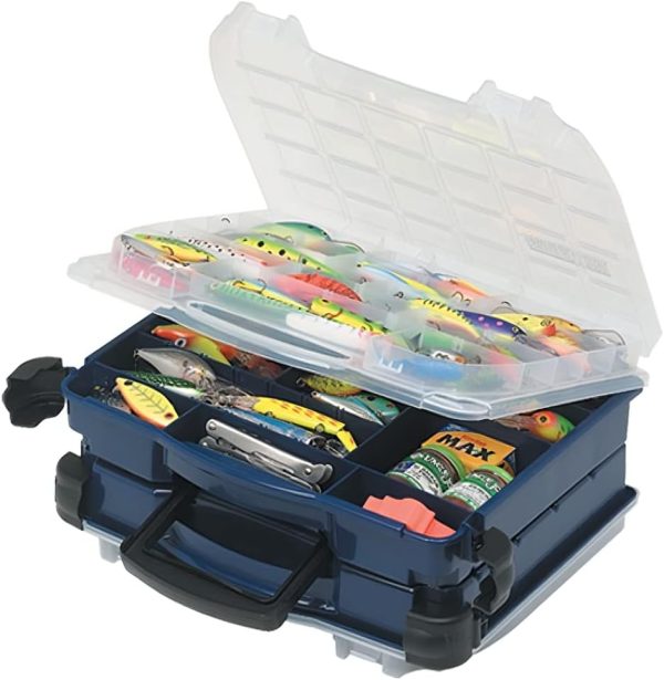 Plano Double Cover Two Sided Tackle Organizer, Premium Tackle Storage