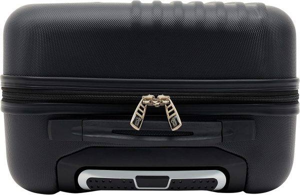 Travelers Club Cosmo Hardside Spinner Luggage, Black, Carry-On 20-Inch - Image 6